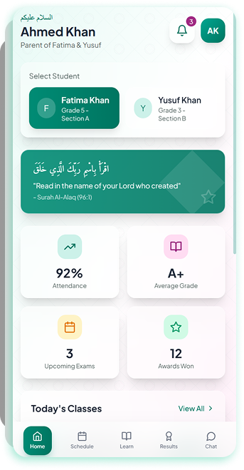 IQRAA MARK Dashboard Preview